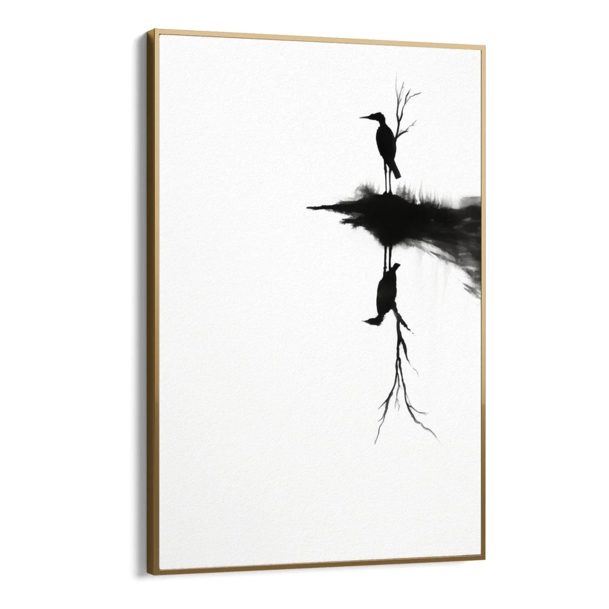 Quadro Stampa su Tela Silenzio Astratto - CupidoDesign