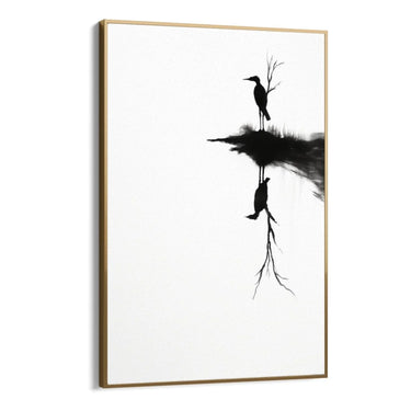 Quadro Stampa su Tela Silenzio Astratto - CupidoDesign