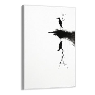 Quadro Stampa su Tela Silenzio Astratto - CupidoDesign