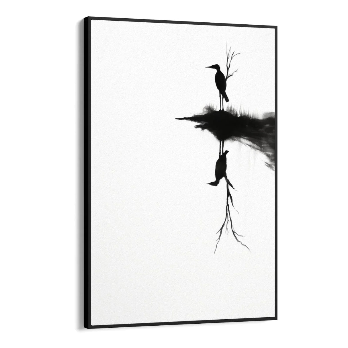 Quadro Stampa su Tela Silenzio Astratto - CupidoDesign