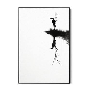 Quadro Stampa su Tela Silenzio Astratto - CupidoDesign