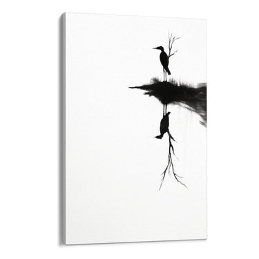 Quadro Stampa su Tela Silenzio Astratto - CupidoDesign