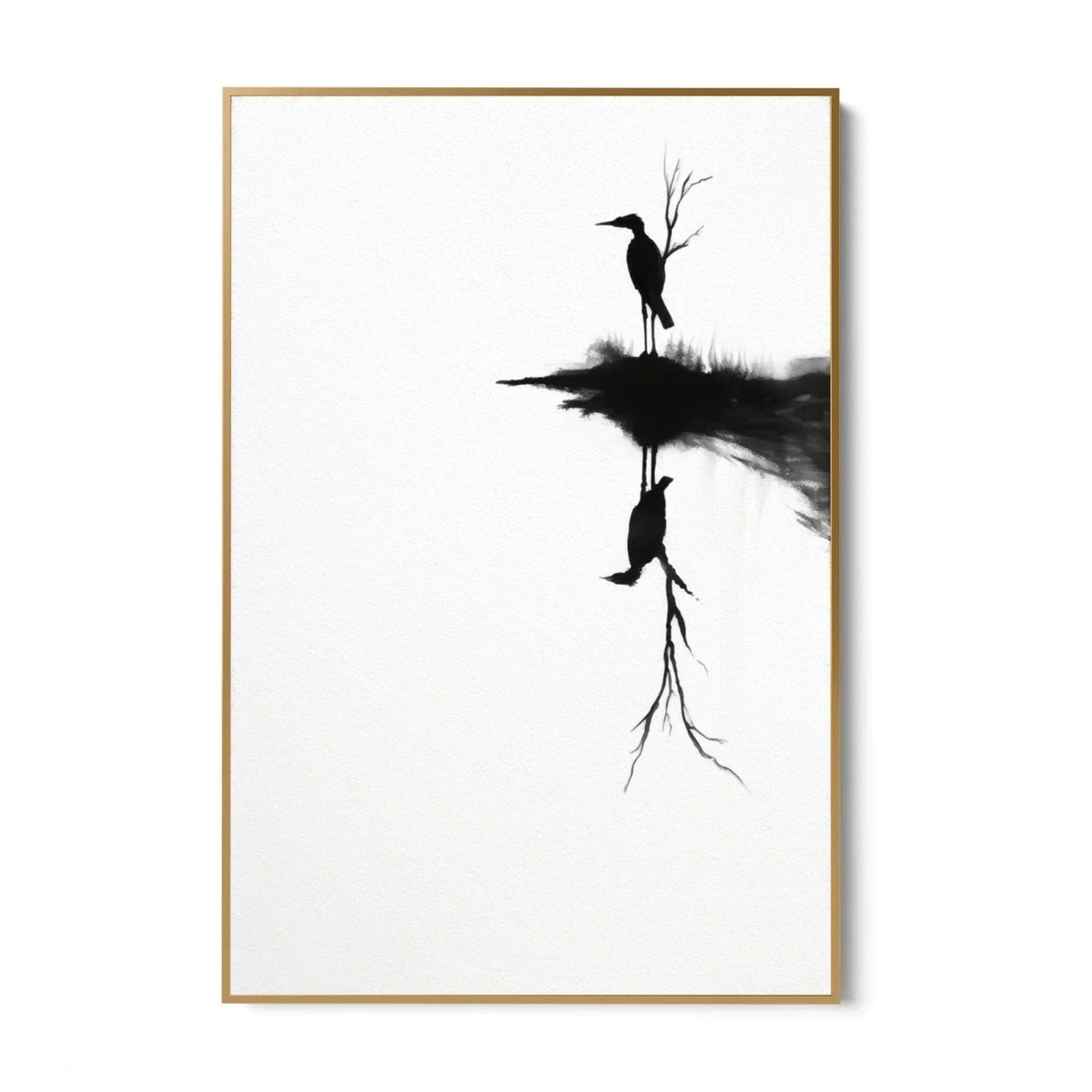 Quadro Stampa su Tela Silenzio Astratto - CupidoDesign
