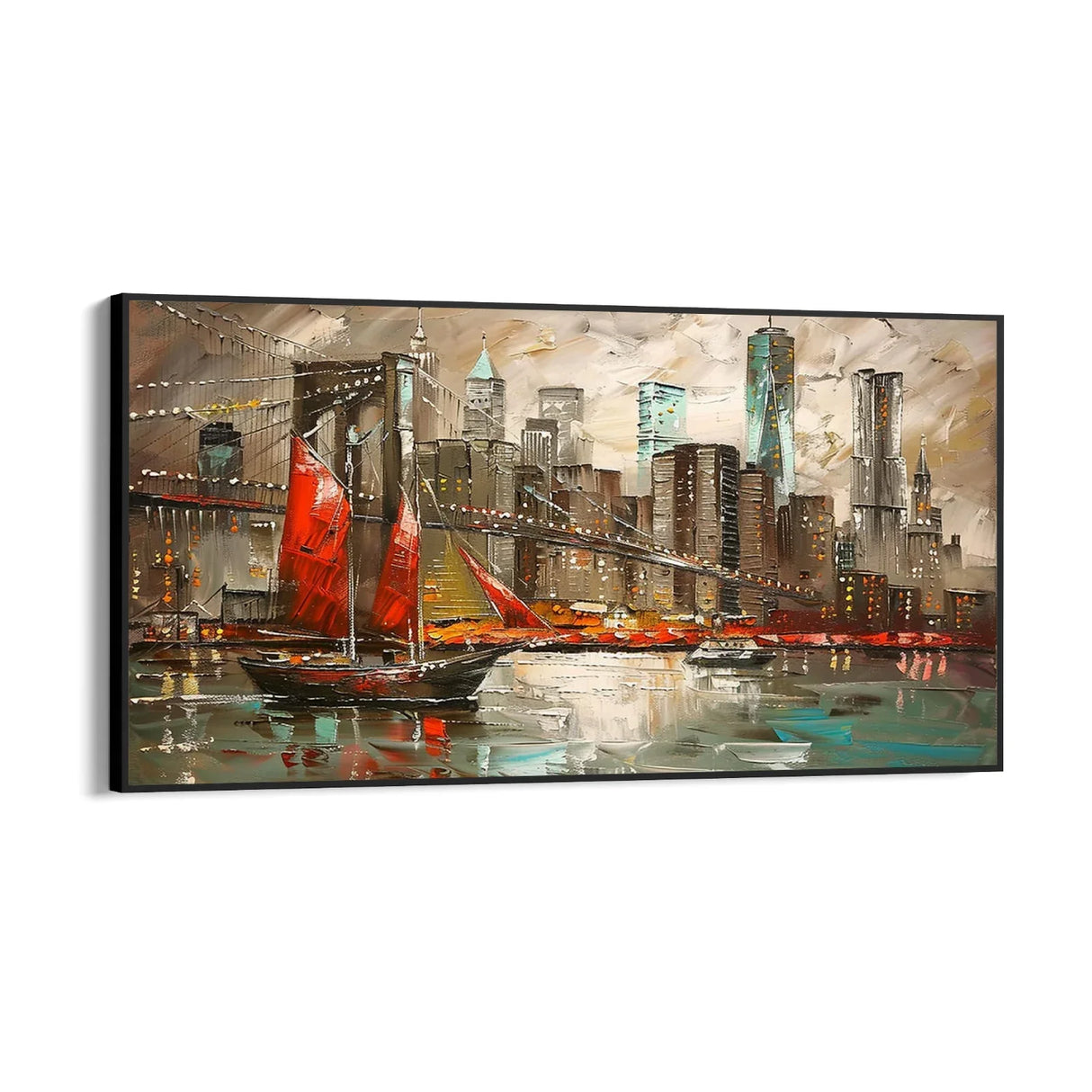 Quadro Stampa su Tela Silenzio del mare - CupidoDesign