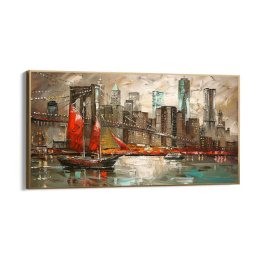 Quadro Stampa su Tela Silenzio del mare - CupidoDesign