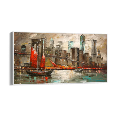 Quadro Stampa su Tela Silenzio del mare - CupidoDesign
