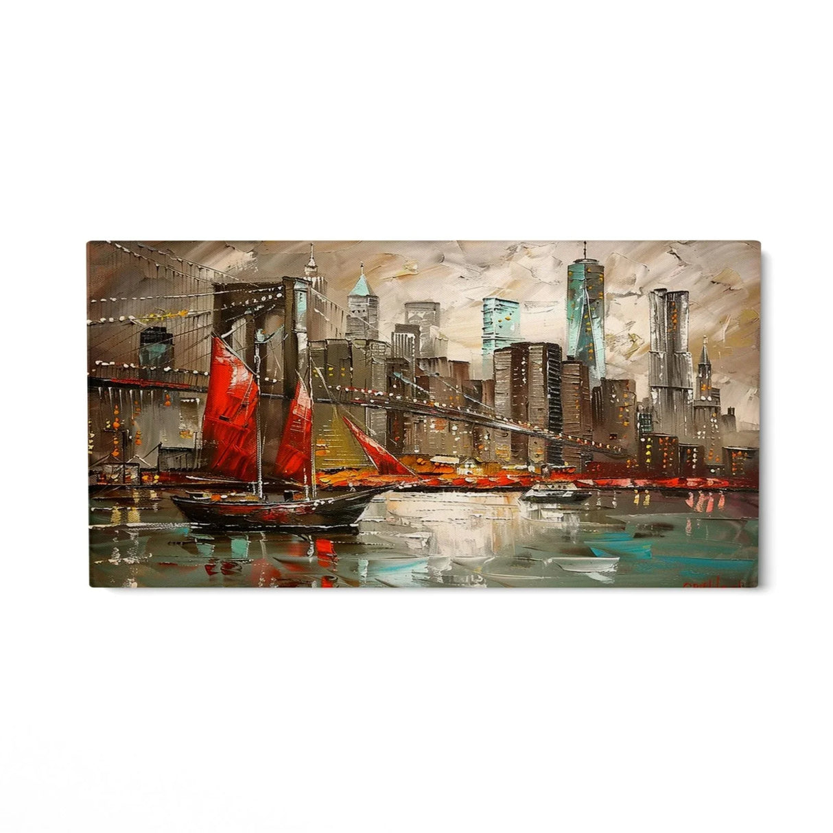 Quadro Stampa su Tela Silenzio del mare - CupidoDesign