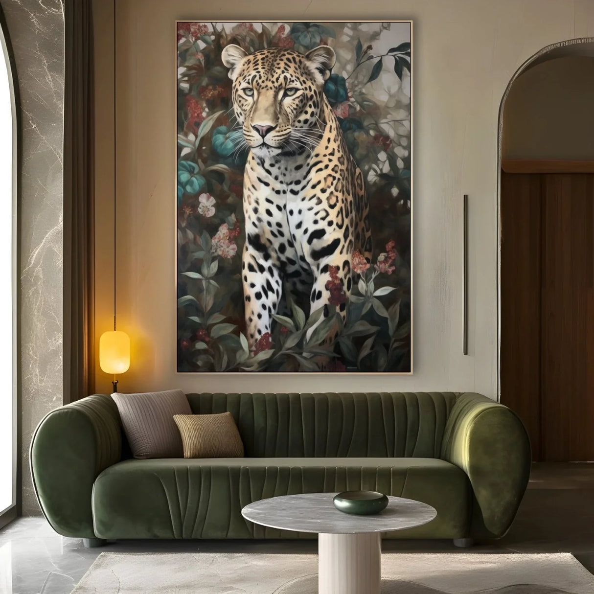 Quadro Stampa su Tela Silenzio del Predatore - CupidoDesign
