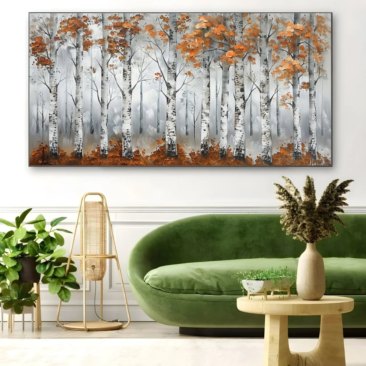 Quadro Stampa su Tela Silenzio della foresta - CupidoDesign