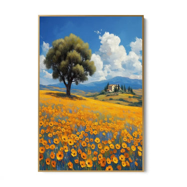 Quadro Stampa su Tela Silenzio delle Colline - CupidoDesign