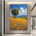 Quadro Stampa su Tela Silenzio delle Colline - CupidoDesign