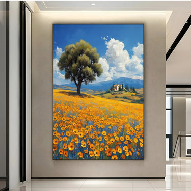 Quadro Stampa su Tela Silenzio delle Colline - CupidoDesign