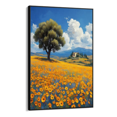 Quadro Stampa su Tela Silenzio delle Colline - CupidoDesign