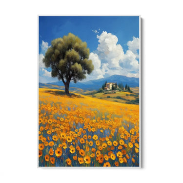 Quadro Stampa su Tela Silenzio delle Colline - CupidoDesign