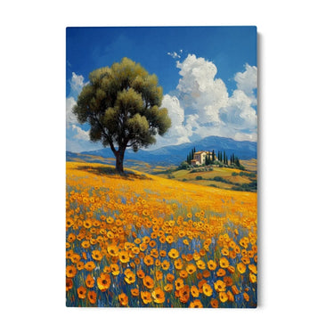 Quadro Stampa su Tela Silenzio delle Colline - CupidoDesign