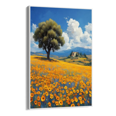 Quadro Stampa su Tela Silenzio delle Colline - CupidoDesign