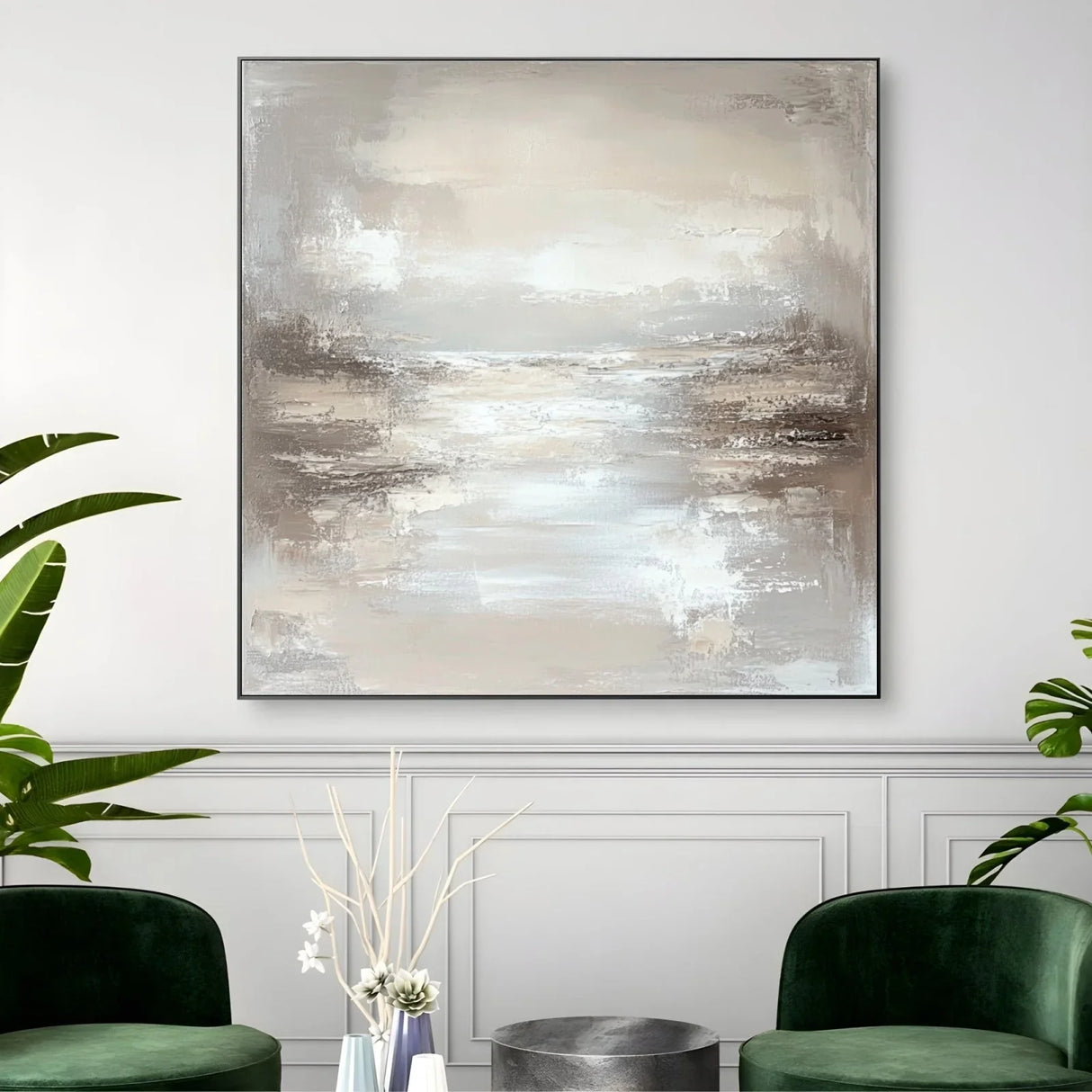 Quadro Stampa su Tela Silenzio Infinito - CupidoDesign