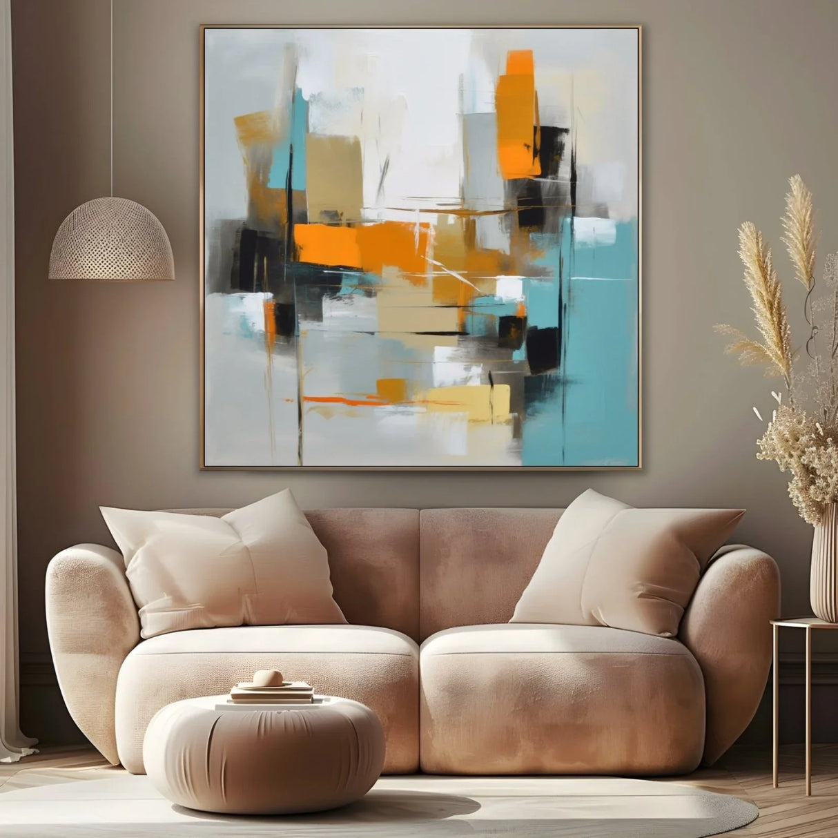 Quadro Stampa su Tela Sinergia infinita - CupidoDesign