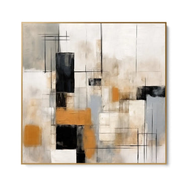 Quadro Stampa su Tela Sinfonia astratta - CupidoDesign