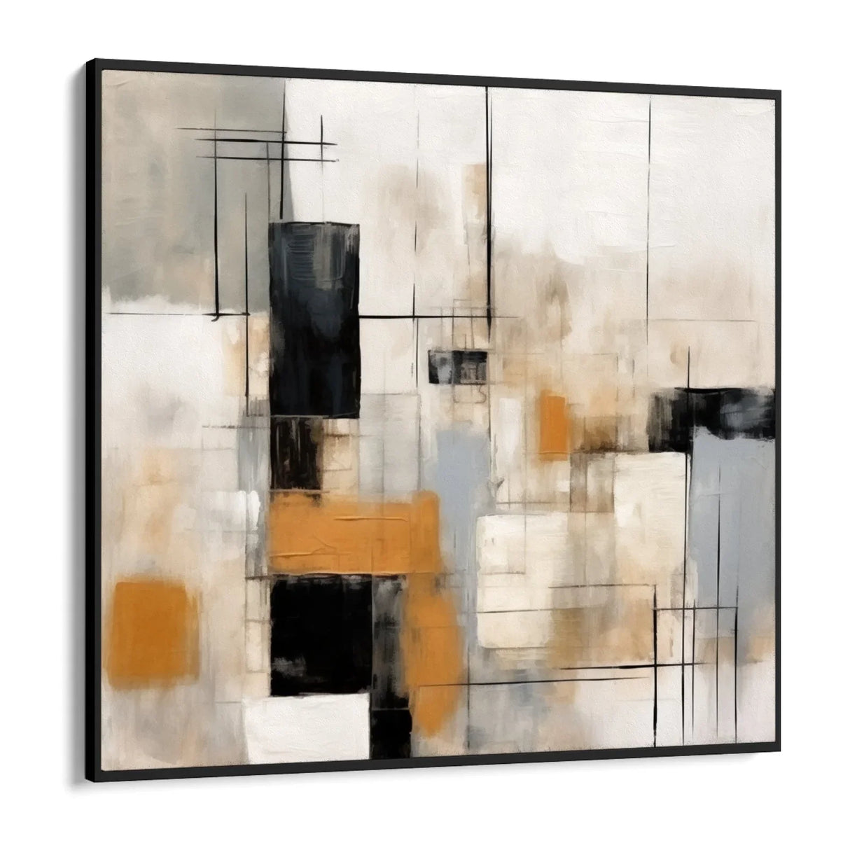 Quadro Stampa su Tela Sinfonia astratta - CupidoDesign
