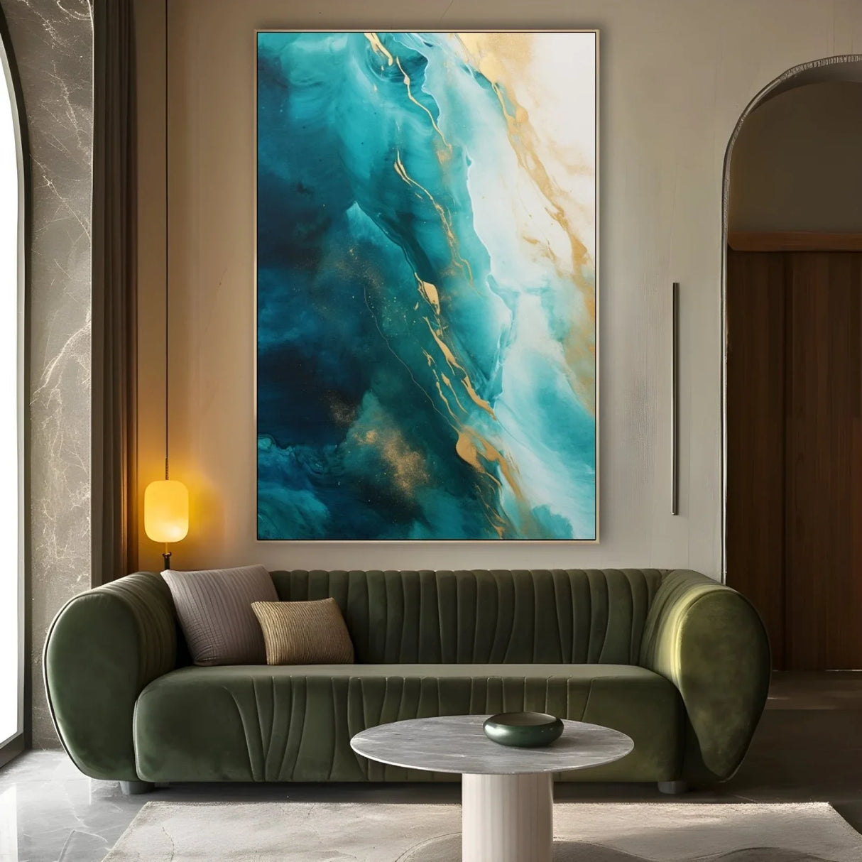 Quadro Stampa su Tela Sinfonia Celestiale - CupidoDesign