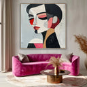 Quadro Stampa su Tela Sinfonia del Silenzio - CupidoDesign