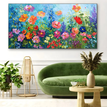Quadro Stampa su Tela Sinfonia di Colori - CupidoDesign