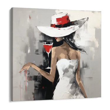 Quadro Stampa su Tela Sinfonia di eleganza - CupidoDesign