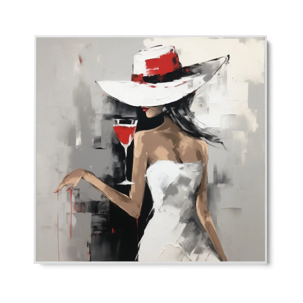 Quadro Stampa su Tela Sinfonia di eleganza - CupidoDesign