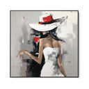 Quadro Stampa su Tela Sinfonia di eleganza - CupidoDesign