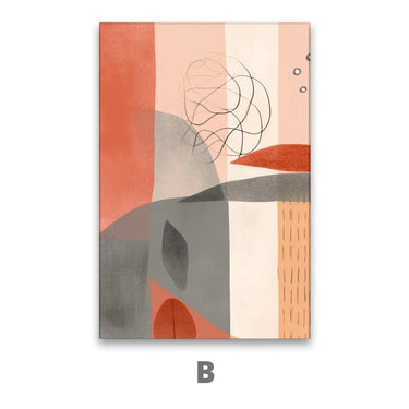 Quadro Stampa su Tela Sinfonia di terra - CupidoDesign