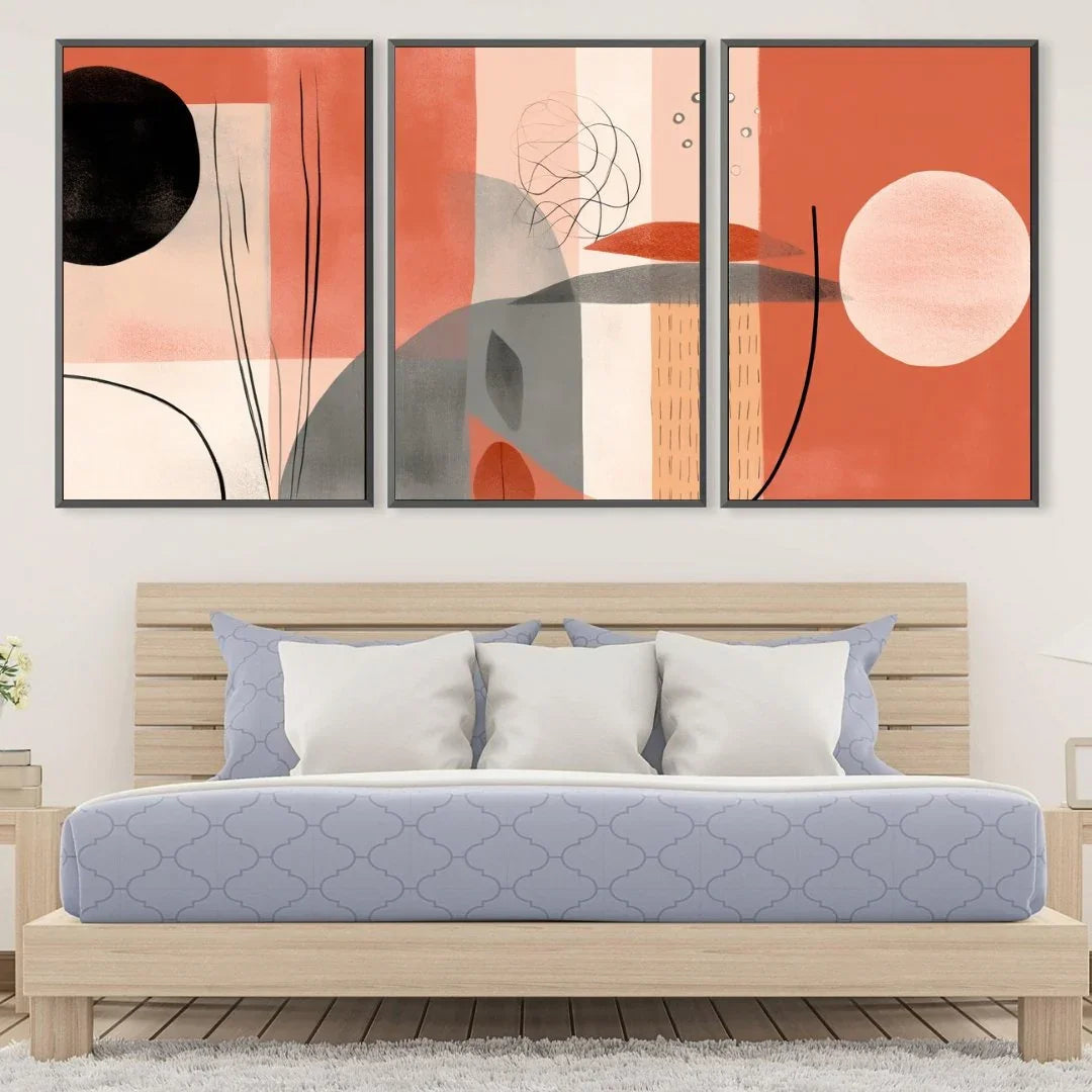 Quadro Stampa su Tela Sinfonia di terra - CupidoDesign