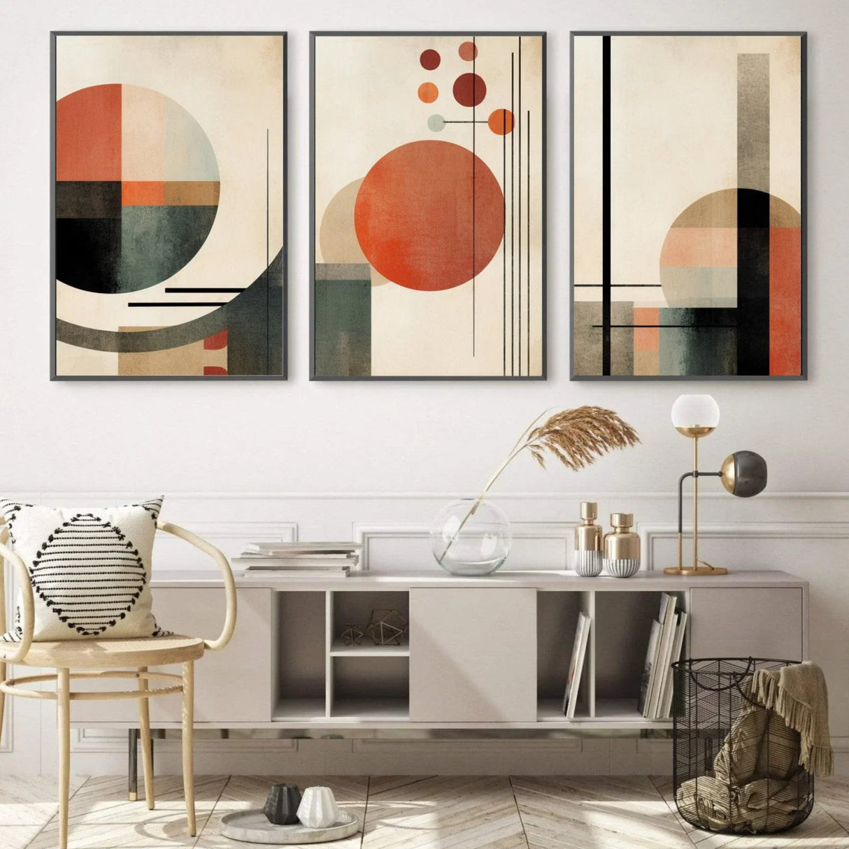 Quadro Stampa su Tela Sinfonia Geometrica - CupidoDesign