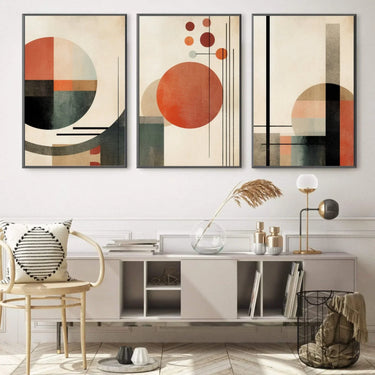 Quadro Stampa su Tela Sinfonia Geometrica - CupidoDesign