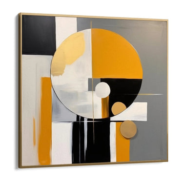 Quadro Stampa su Tela Sinfonia Gialla - CupidoDesign