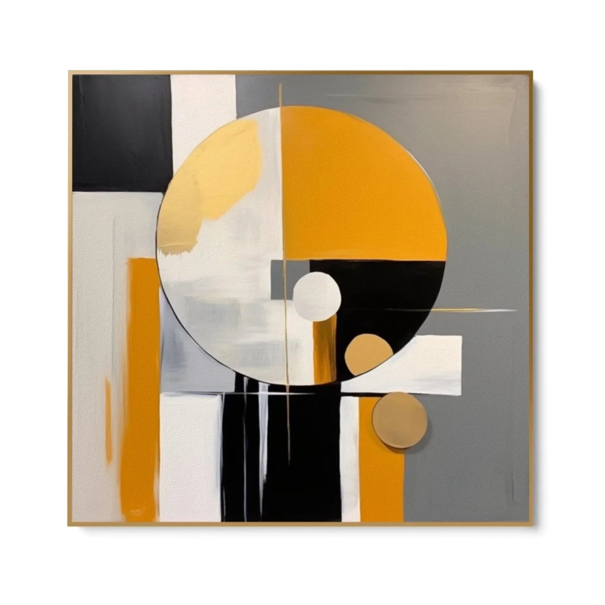 Quadro Stampa su Tela Sinfonia Gialla - CupidoDesign