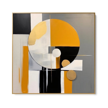 Quadro Stampa su Tela Sinfonia Gialla - CupidoDesign