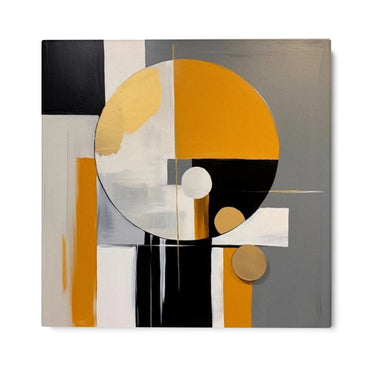 Quadro Stampa su Tela Sinfonia Gialla - CupidoDesign