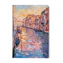 Quadro Stampa su Tela Sinfonia Lagunare - CupidoDesign