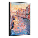 Quadro Stampa su Tela Sinfonia Lagunare - CupidoDesign
