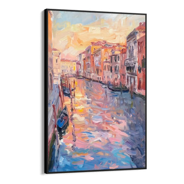 Quadro Stampa su Tela Sinfonia Lagunare - CupidoDesign