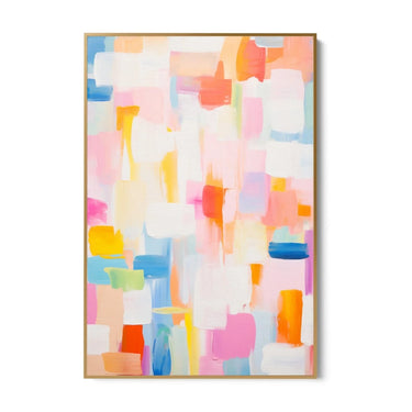 Quadro Stampa su Tela Sinfonia pastello - CupidoDesign