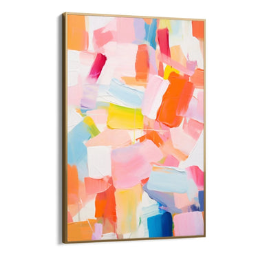 Quadro Stampa su Tela Sinfonia pastello - CupidoDesign