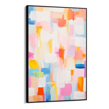 Quadro Stampa su Tela Sinfonia pastello - CupidoDesign