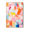 Quadro Stampa su Tela Sinfonia pastello - CupidoDesign