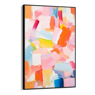 Quadro Stampa su Tela Sinfonia pastello - CupidoDesign