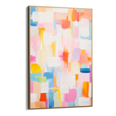Quadro Stampa su Tela Sinfonia pastello - CupidoDesign