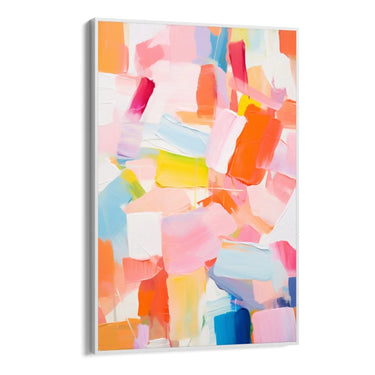 Quadro Stampa su Tela Sinfonia pastello - CupidoDesign