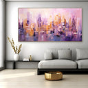 Quadro Stampa su Tela Sinfonia Rosa - CupidoDesign