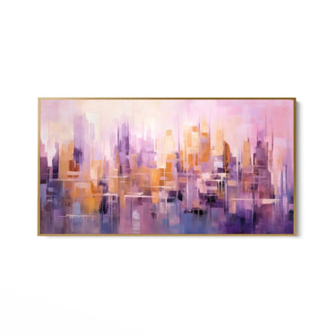Quadro Stampa su Tela Sinfonia Rosa - CupidoDesign